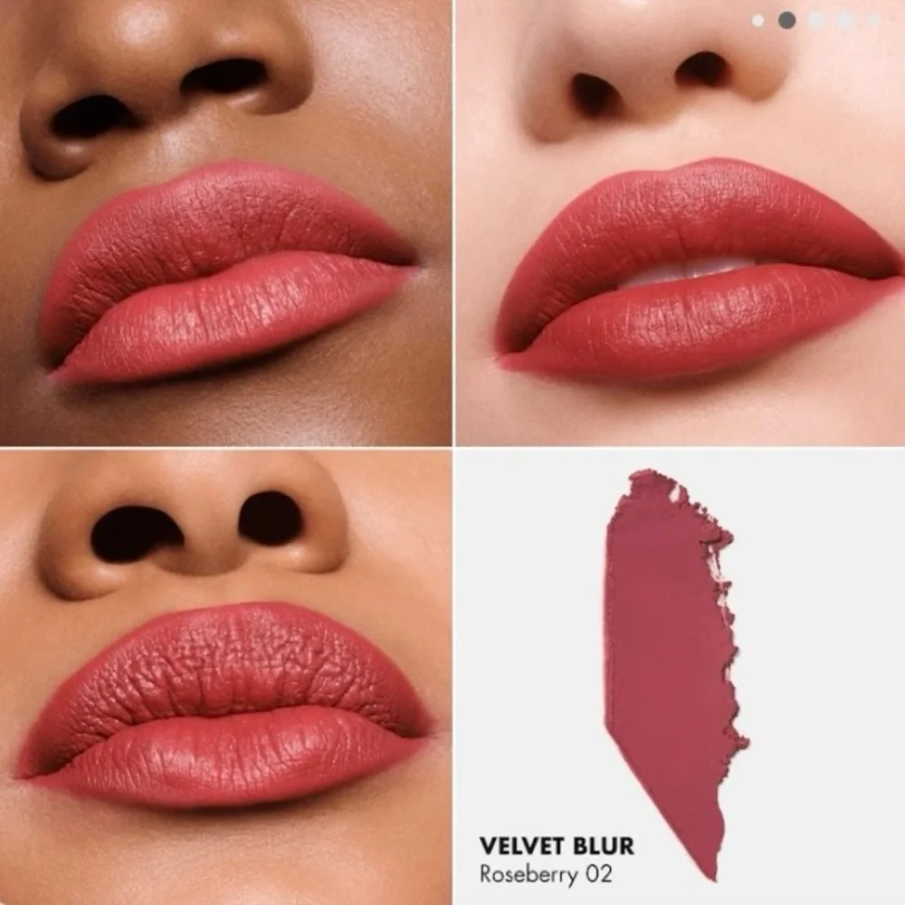 SIMIHAZE BEAUTY Velvet Blur Matte Lipstick Balm 02 Roseberry BNIB 3g Full Size